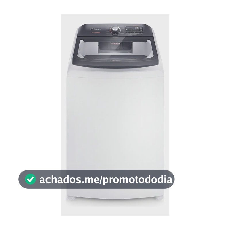 Máquina de Lavar 15kg Electrolux Premium Care com Cesto Inox, Jet&Clean e Time Control LEC15
