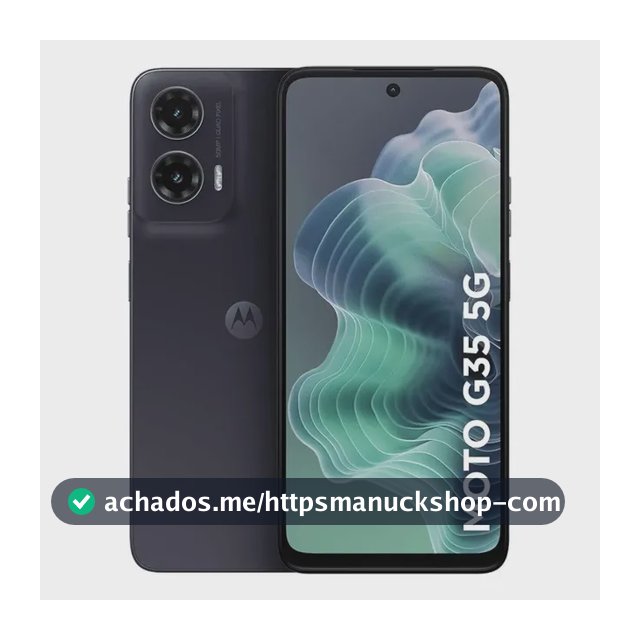Smartphone Motorola Moto G35 5g 12gb Ram Boost 128g Cor Grafite