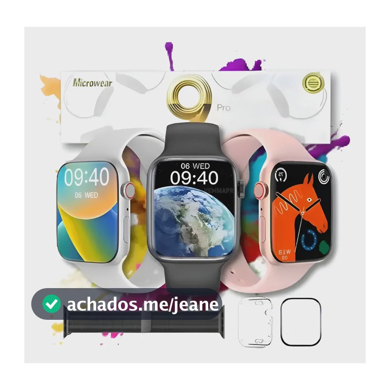 Relógio Smartwatch W59 Pro Série 9 Masculino Feminino Gps