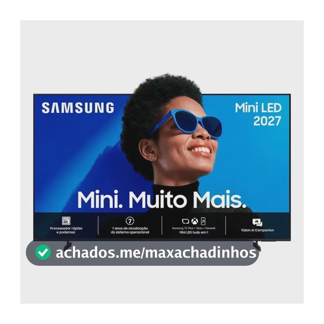 Samsung Smart TV 65" Mini LED 4K M75H 26/2027