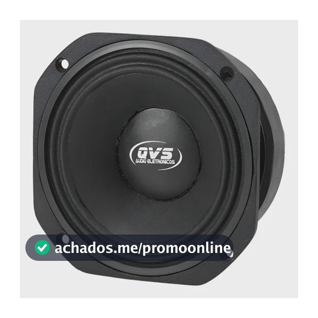 Alto Falante Qvs 6pa250 Médio Grave 250w 6 Polegadas
