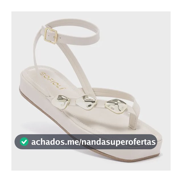 Sandália Feminina Flatform Brilho Chinelo De Dedo Macia Leve