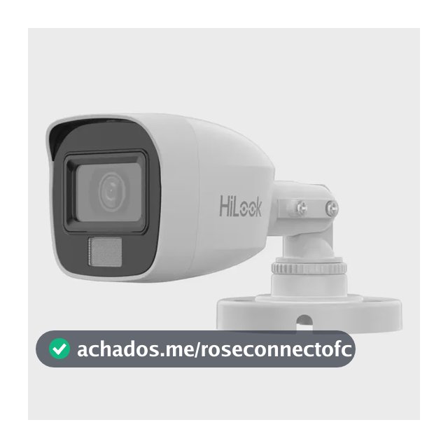 Câmera Bullet Thc-b127-lpc Fixa Luz Dupla 2mp Hikvision