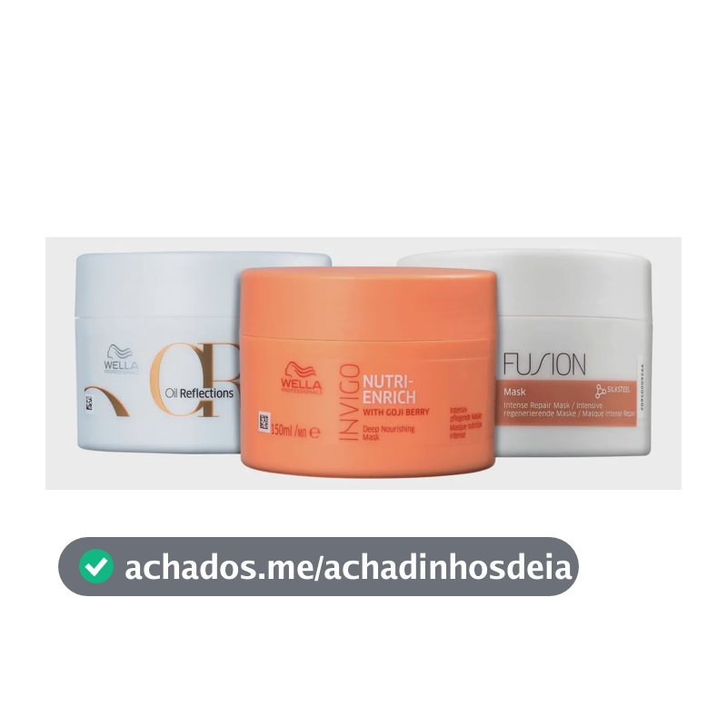 Kit Wella Cronograma Capilar Fios Perfeitos (3 Produtos) Blz