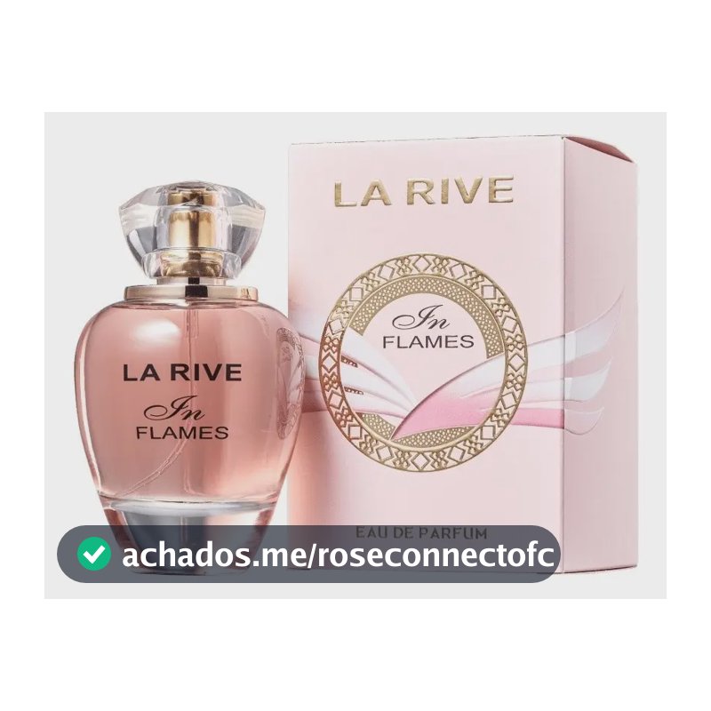 Perfume Feminino In Flames Eau De Parfum 90ml La Rive