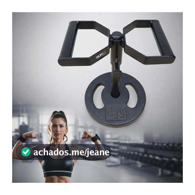 Suporte Para Agachamento Sumô Musculação Fitness Academia Preto