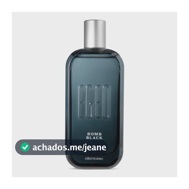 Egeo Bomb Black Desodorante Colônia, 90 Ml O Boticario