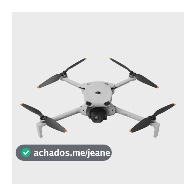 Drone Dji Lito 1 Single Com Câmera 4k Cinza