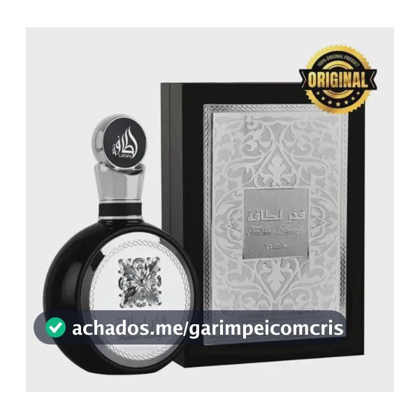Perfume Árabe Masculino Fakhar Black Eau De Parfum 100 Ml