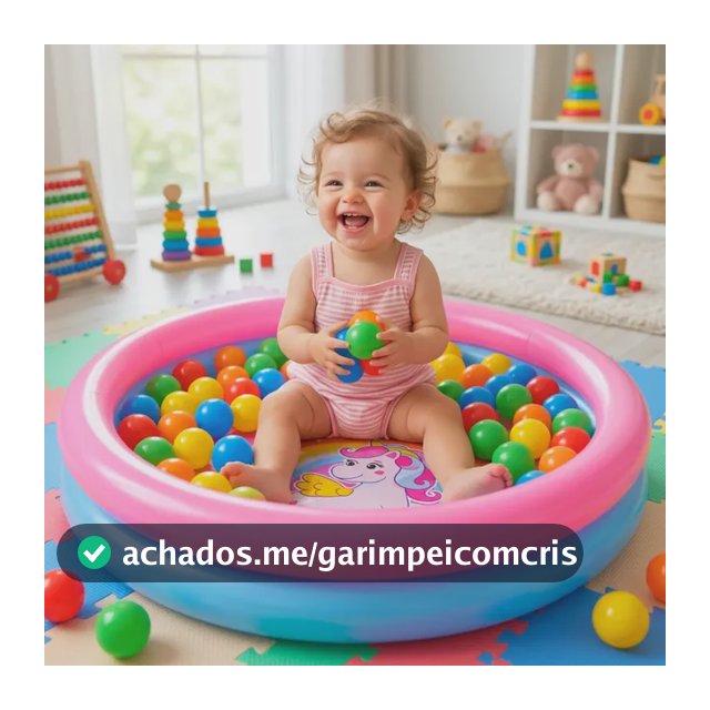 Piscina Infantil Inflável Criança Com 25 Bolinhas Coloridas