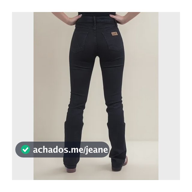 Calça Jeans Flare Feminina Wrangler Original Moda Country