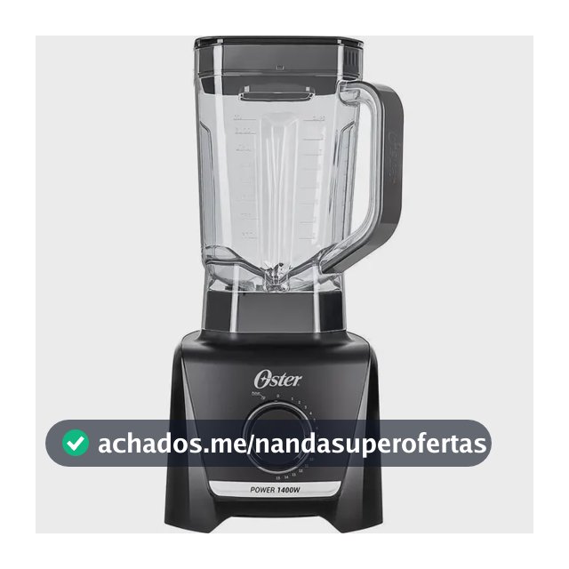 Liquidificador Oster OLIQ610 1400w Full 3,2L Cor Preto