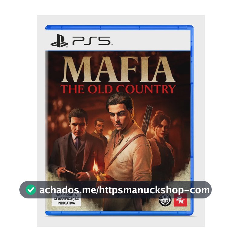 Jogo Mafia The Old Country Para Playstation 5 Mídia Física