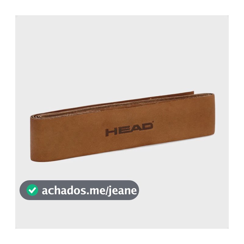 Cushion Grip De Couro Natural Head Marrom Para Tênis