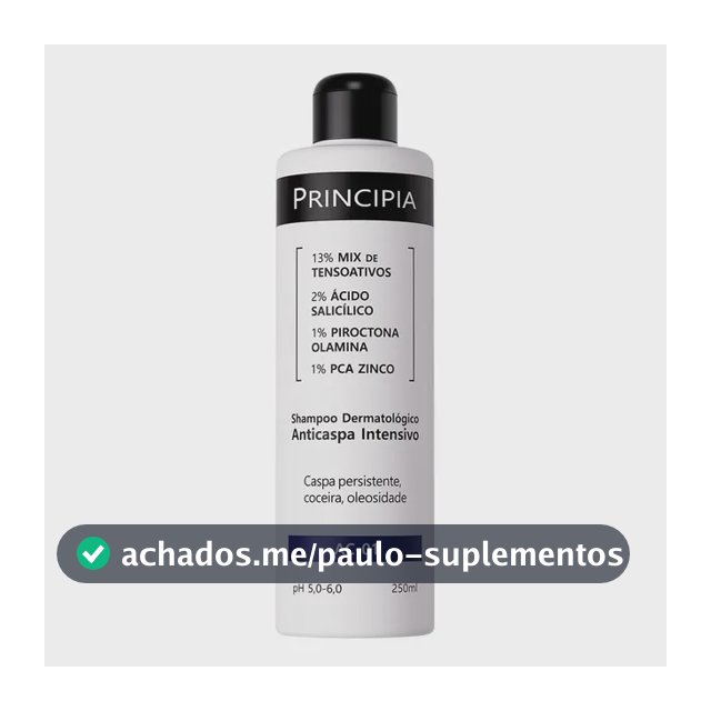 Shampoo Dermatológico Anticaspa Intensivo AC-01 250ml Principia