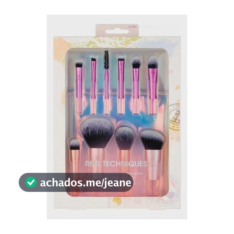 Kit De Pincéis Real Techniques Travel Fantasy Mini Brush Cor Violeta