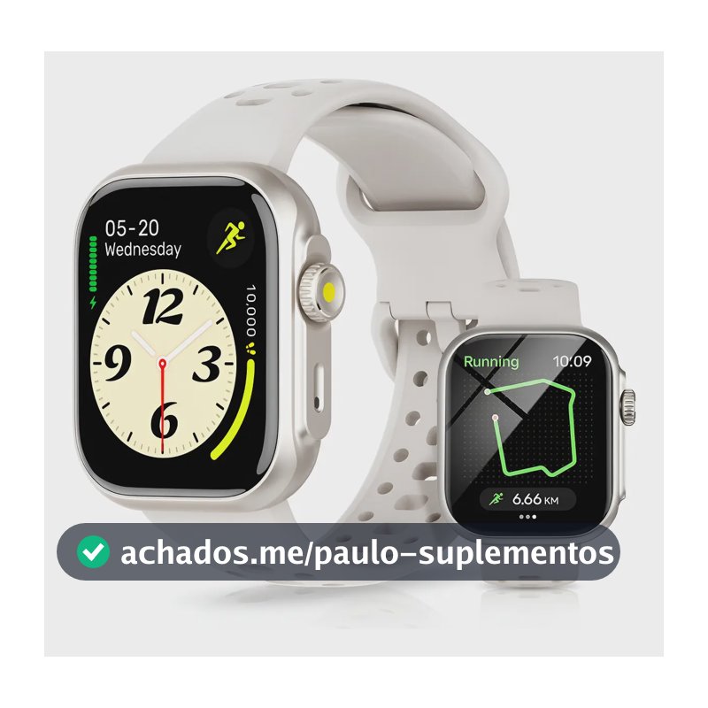 Smartwatch Bettdow FB041 com GPS e Alexa Integrados Resistente à Água