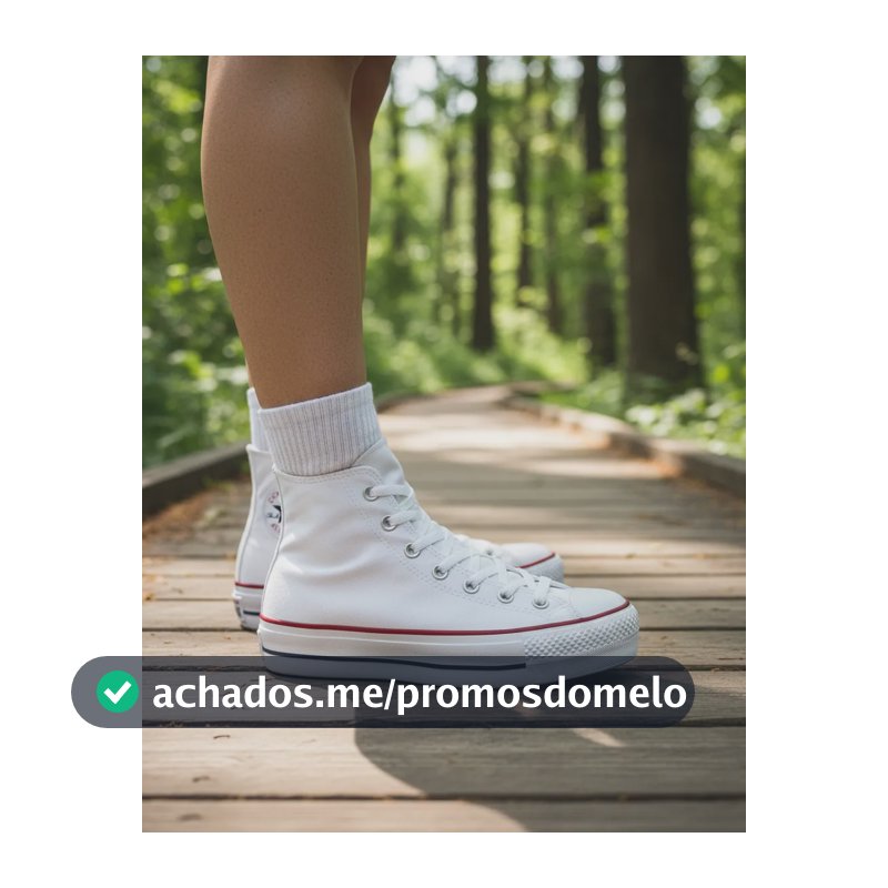 Tênis Chuck Taylor Lift Cano Alto Tecido All Star Branco/branco/marinho Liso 35 Br
