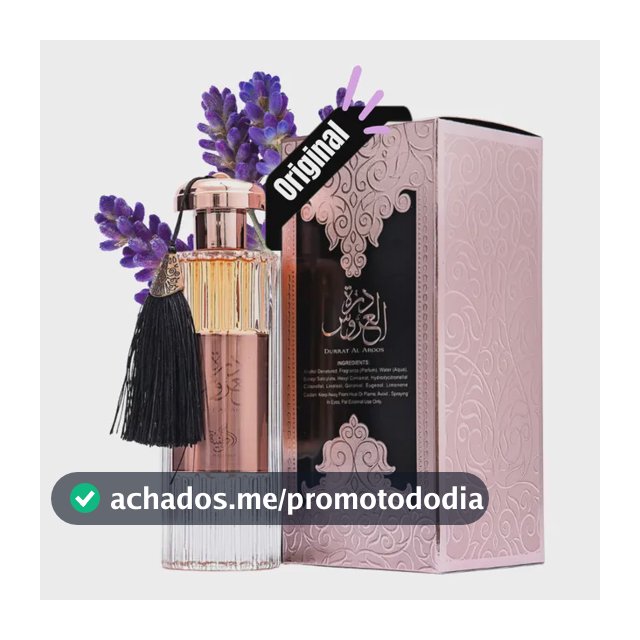 Perfume Árabe Durrat Al Aroos Feminino 85ml Edp Original