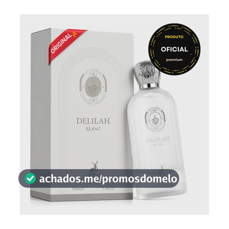 Perfume Delilah Blanc Maison Alhambra Eau De Parfum 100ml Original Selado