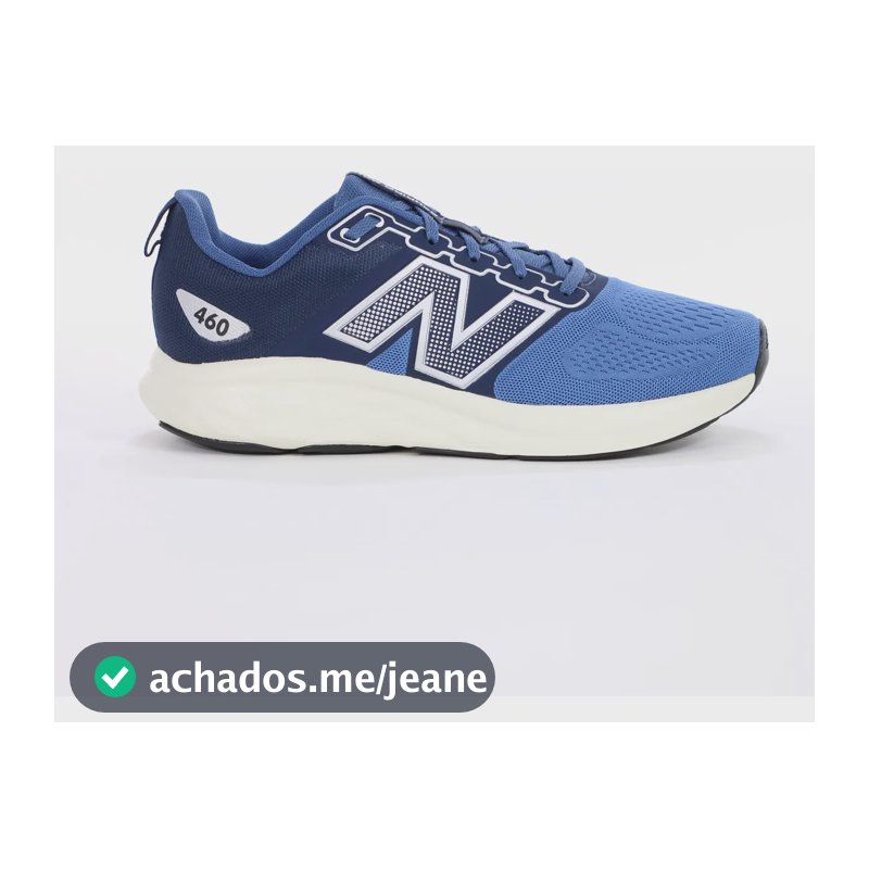 Tênis New Balance 460 V4 Têxtil Azul 43 Br