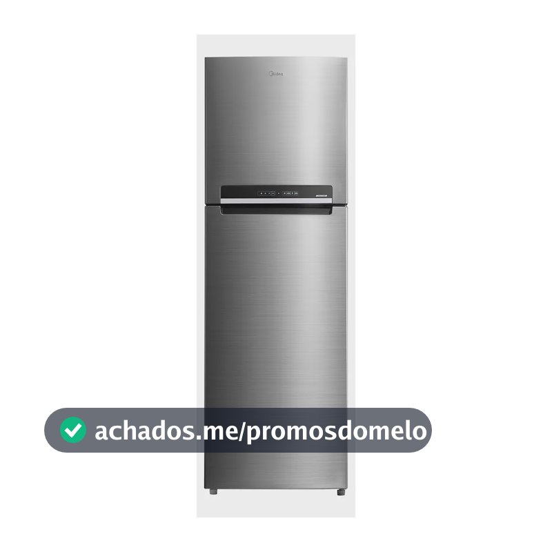 Geladeira Frost Free Md-rt572evd46 Duplex 425l Midea 220v Inox 220v