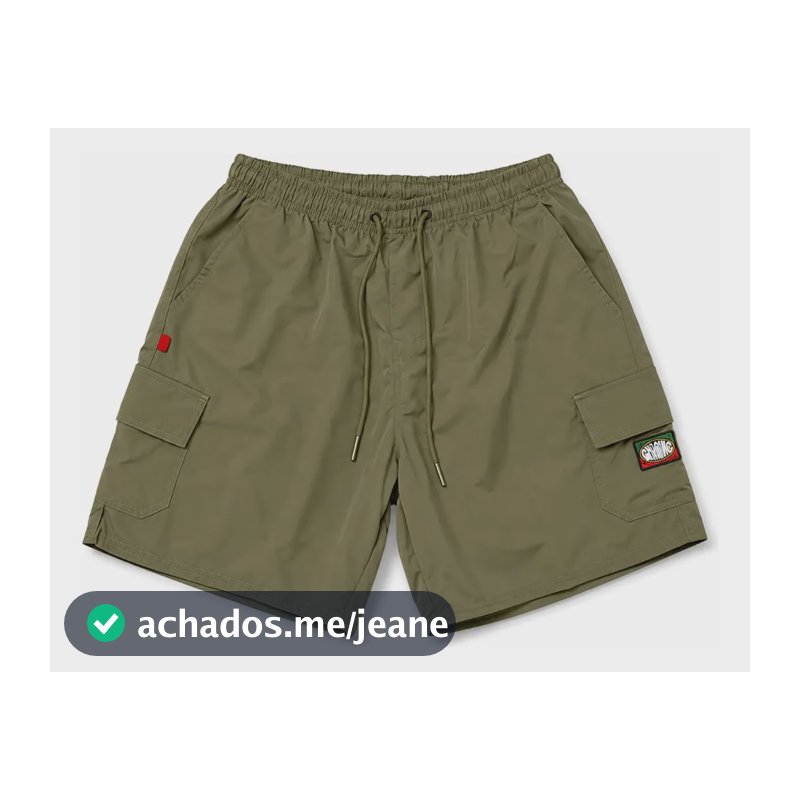 Short Chronic Hydronatic Cargo Tactel Verde M