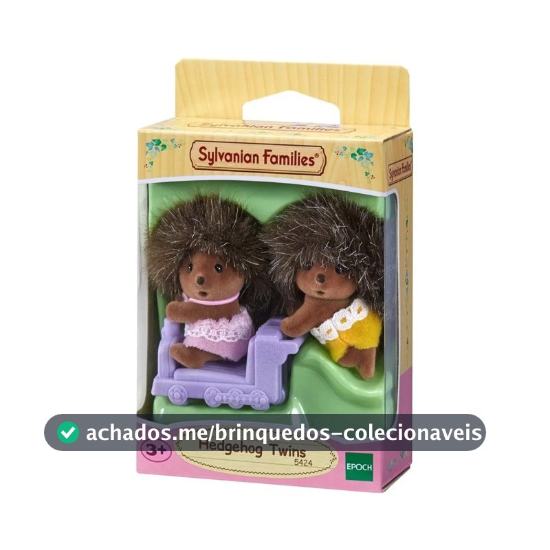 Sylvanian Families Gêmeos Porco-espinho Epoch Magia 5424