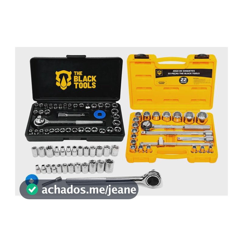 Kit Chaves Jogo Catraca Reversível Soquetes 62 Peças Maleta
