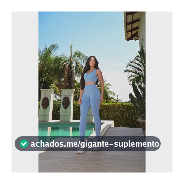 Conjunto Selene Fitness Top E Legging Original Academia
