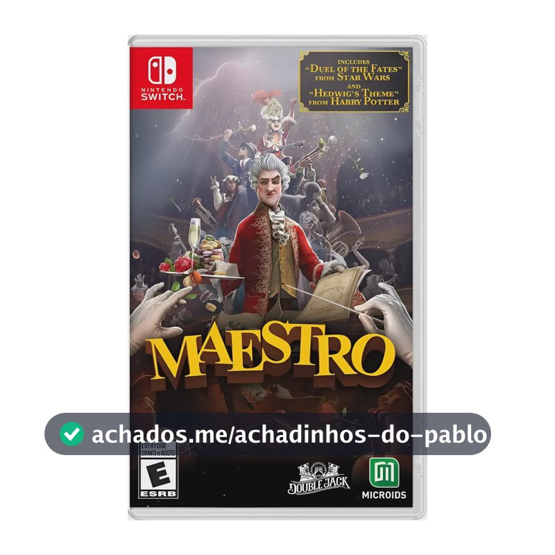 Jogo Maestro Switch Midia Fisica