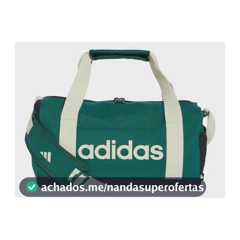 Mala Duffel Linear Extra Small adidas Verde