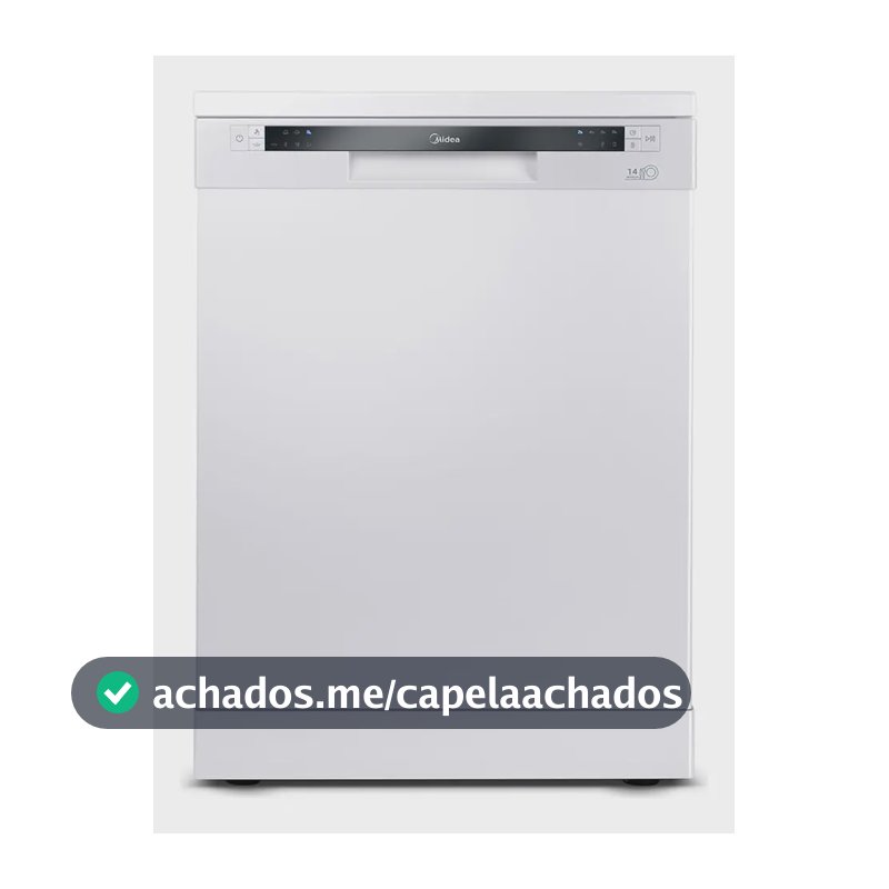 Lava Louças 14 Serviços Midea Cor Branca Cor Branco