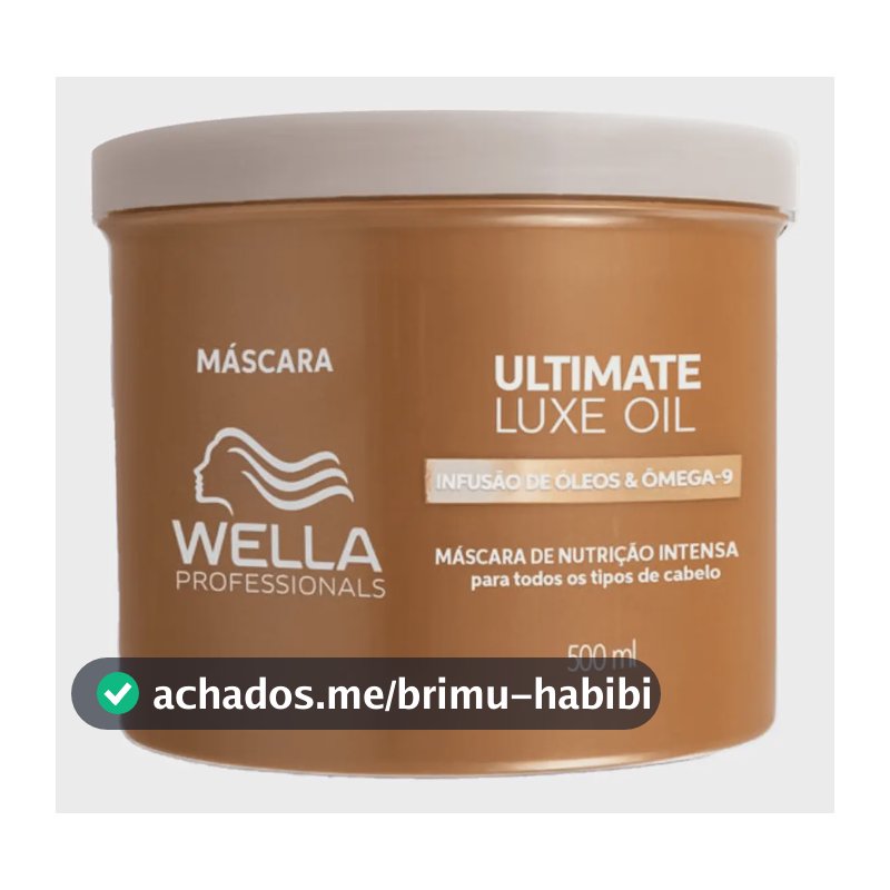 Wella Professionals Ultimate Luxe Oil - Máscara Capilar 500m