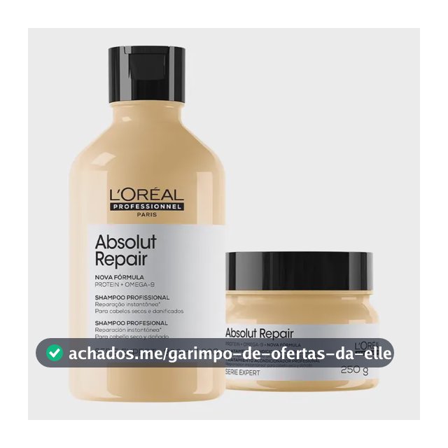 Kit L'oréal Professionnel Absolut Repair Shampoo + Mask