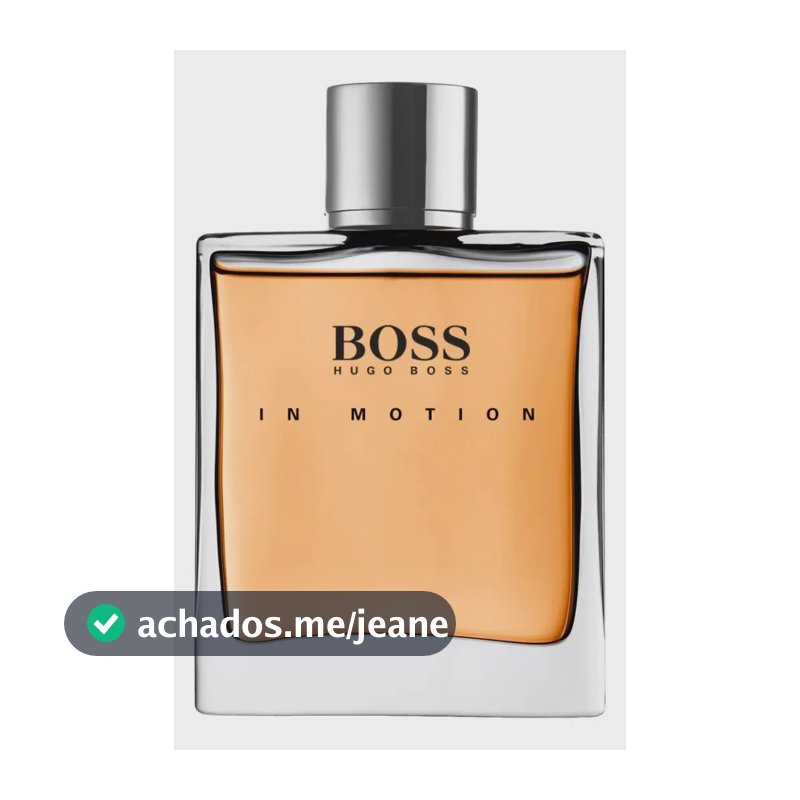 Perfume Boss In Motion Eau De Toilette Spray Masculino 100ml Hugo Boss