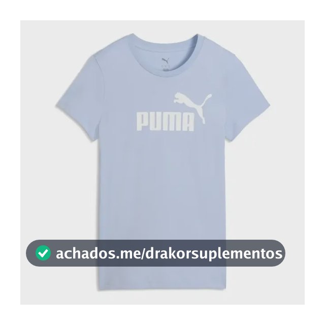 Camiseta Feminina Ess No. 1 Logo Slim Tank Puma Snow Mountain Blue N/a M Liso