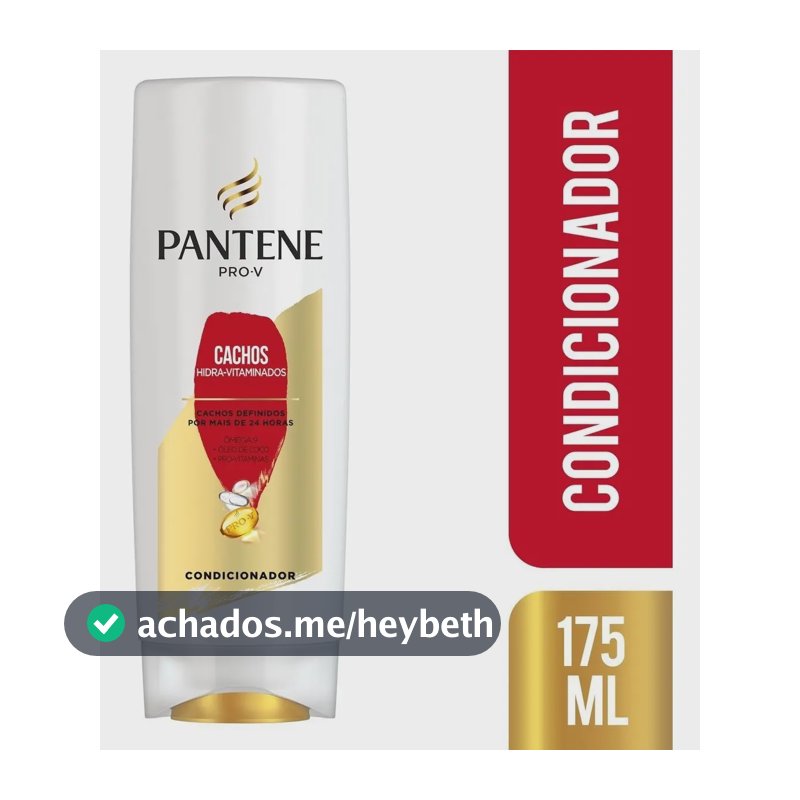 Condicionador Pantene Cachos Hidra-vitaminados 175ml