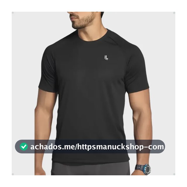 Camiseta Esportiva Lupo Masculina Dry Academia Confortável