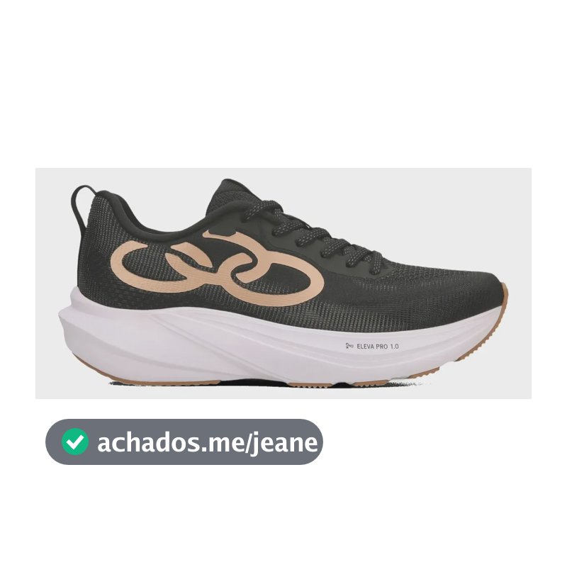 Tênis Olympikus Swift 6 Feminino Oferta Preto 36 Br
