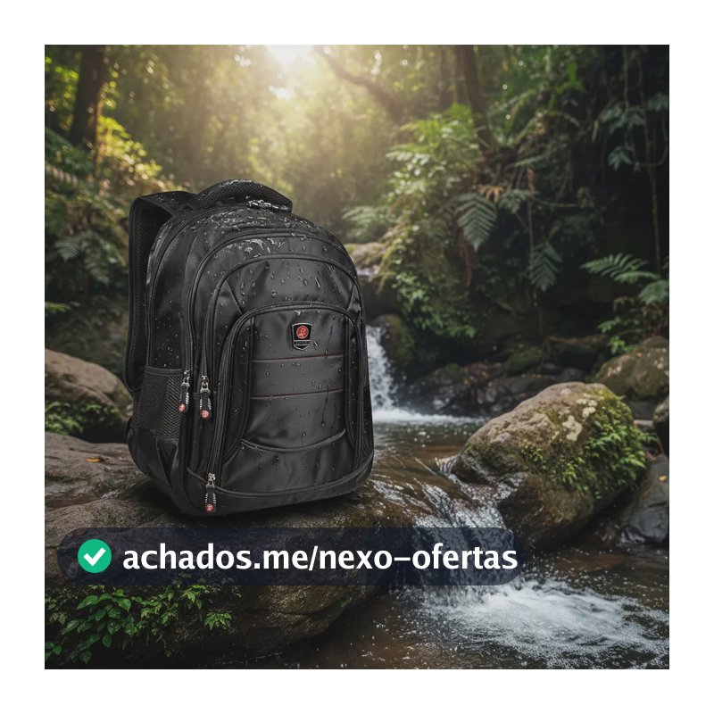 Mochila Notebook 17 Impermeável Grande Pronta Entrega
