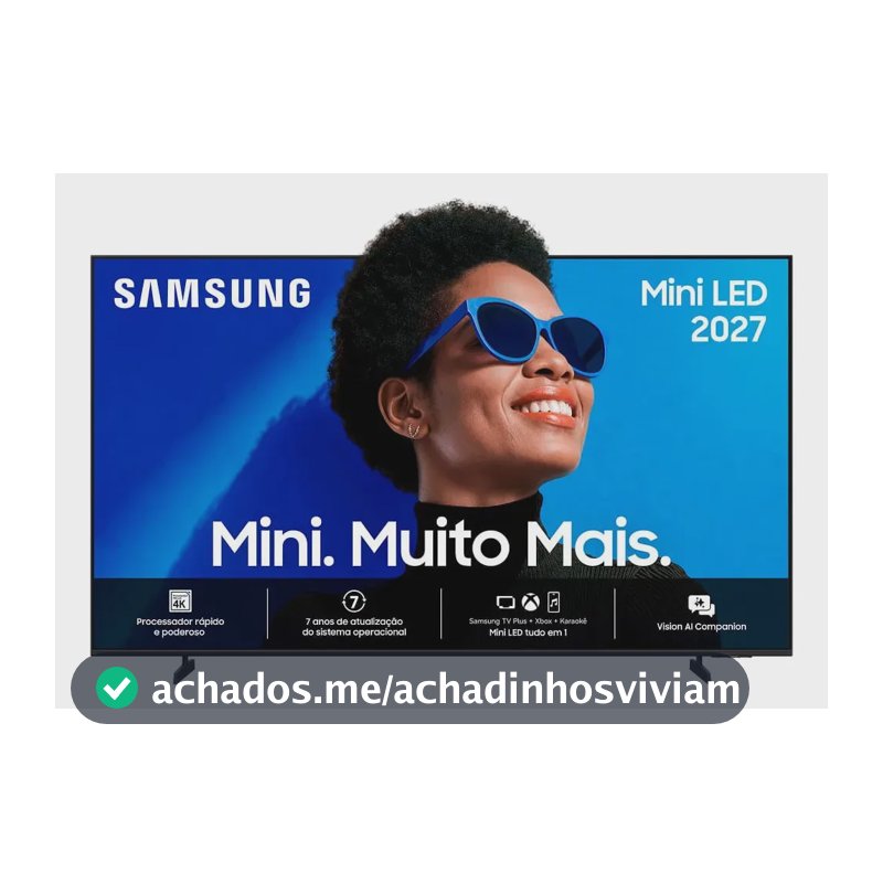 Samsung Smart TV 50" Mini LED 4K M75H 26/2027