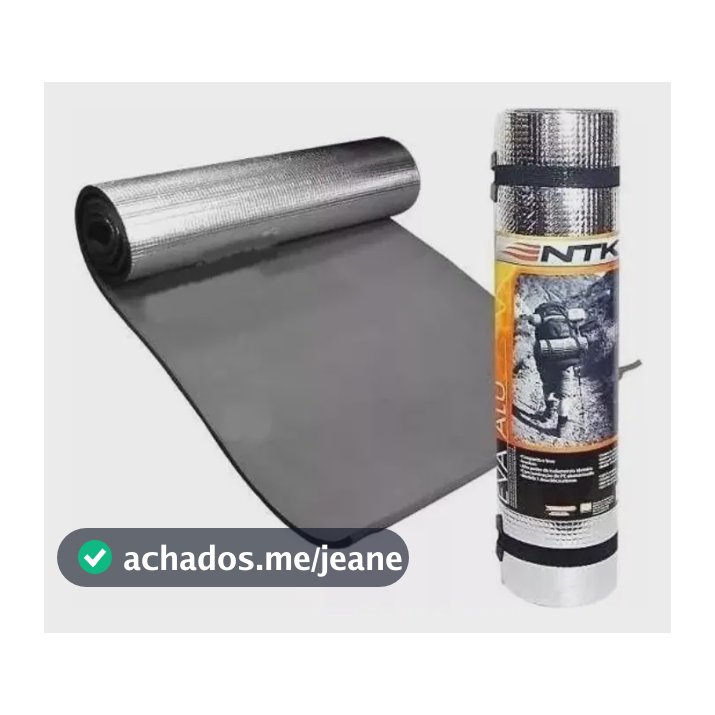 Isolante Térmico Camping Trekking Eva Aluminizado Nautika