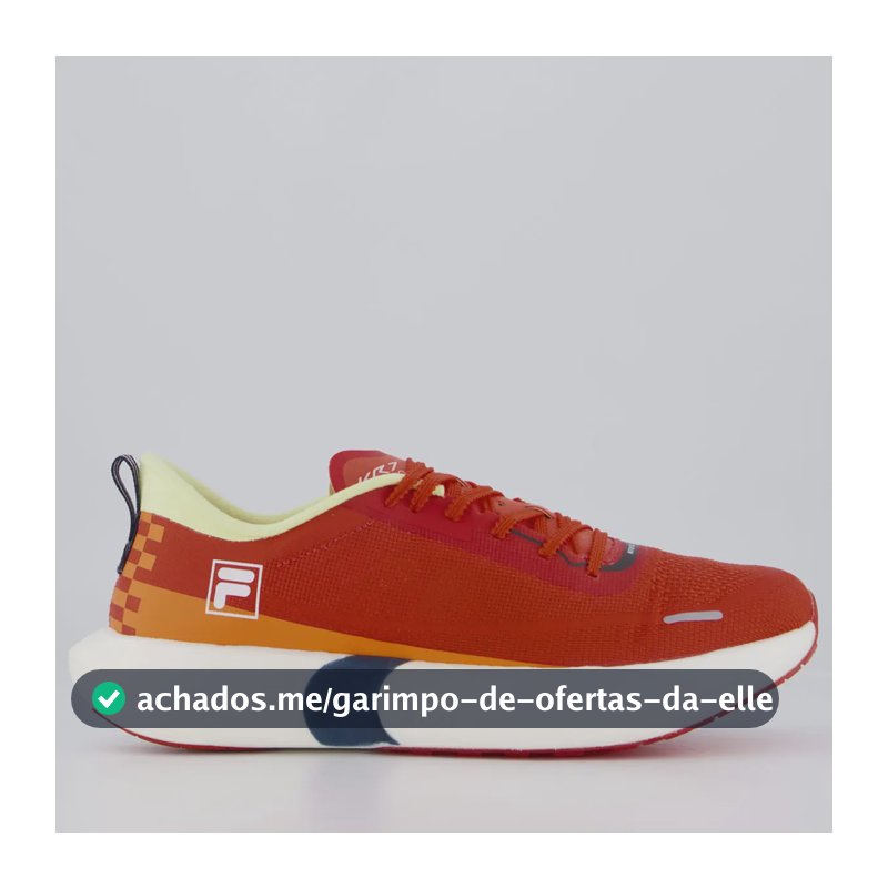 Tênis Fila Kr7 Pro Vermelho E Verde Vermelho - 45 Br