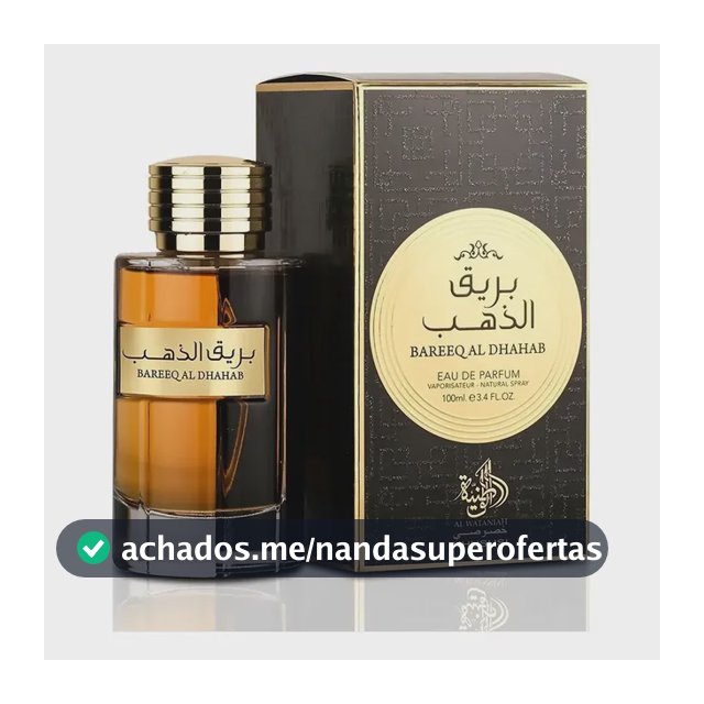 Bareeq Al Dhahab Al Wataniah Perfume Árabe 100ml Eau De Parfum