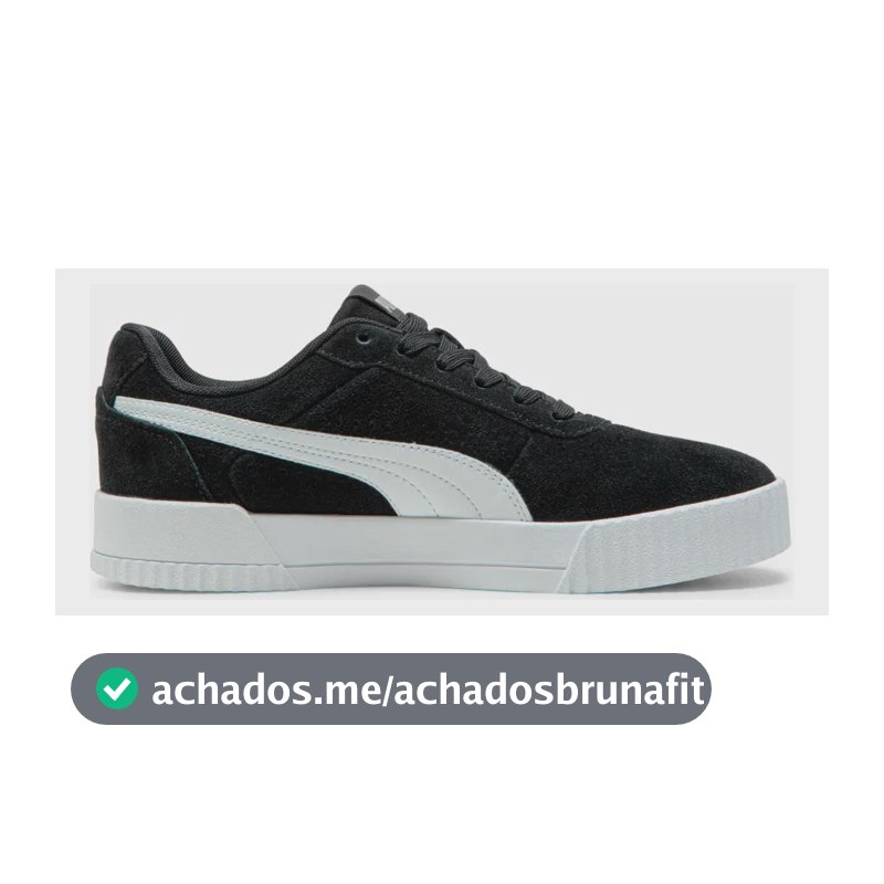 Tênis Feminino Carina Bdp Puma Preto Lisa 39 Br