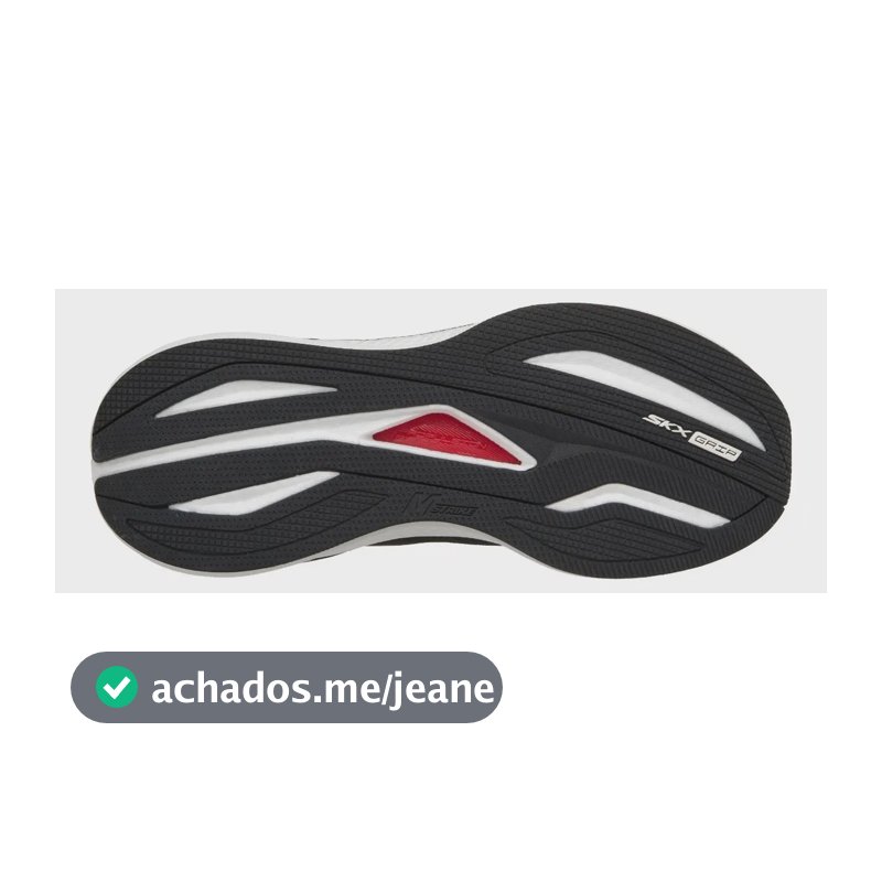 Tênis Skechers De Corrida Consistent Pro Slip Ins Masc Preto Preto / Branco Lisa 39 Br