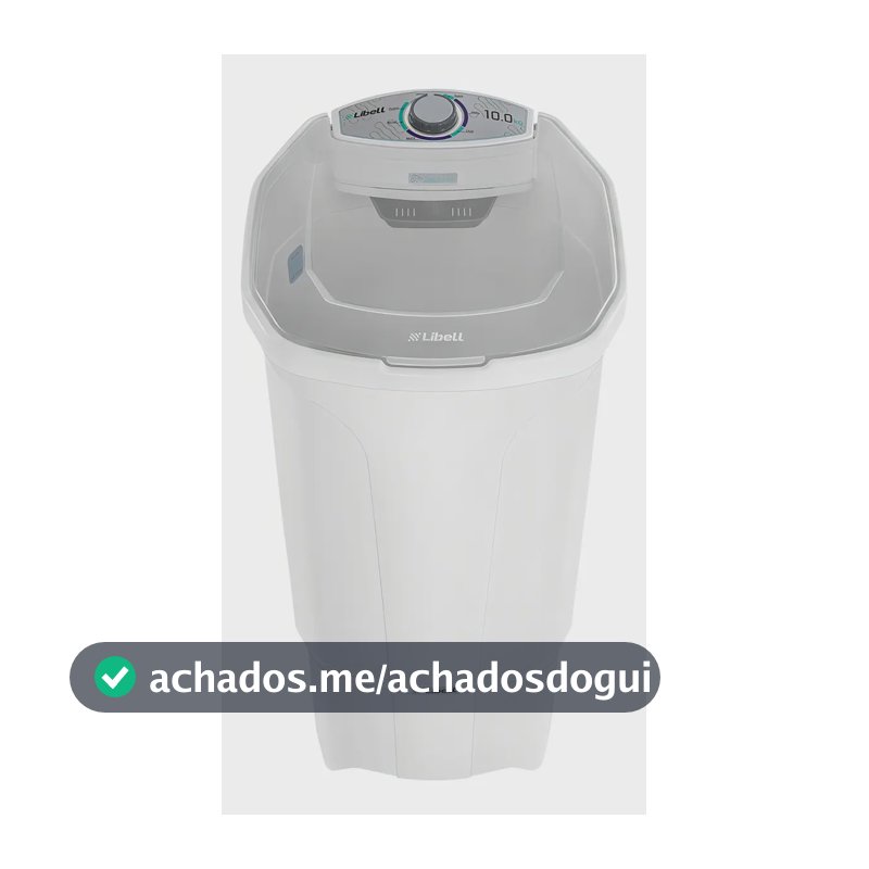 Tanquinho Semiautomático Premium 10kg Branco Libell