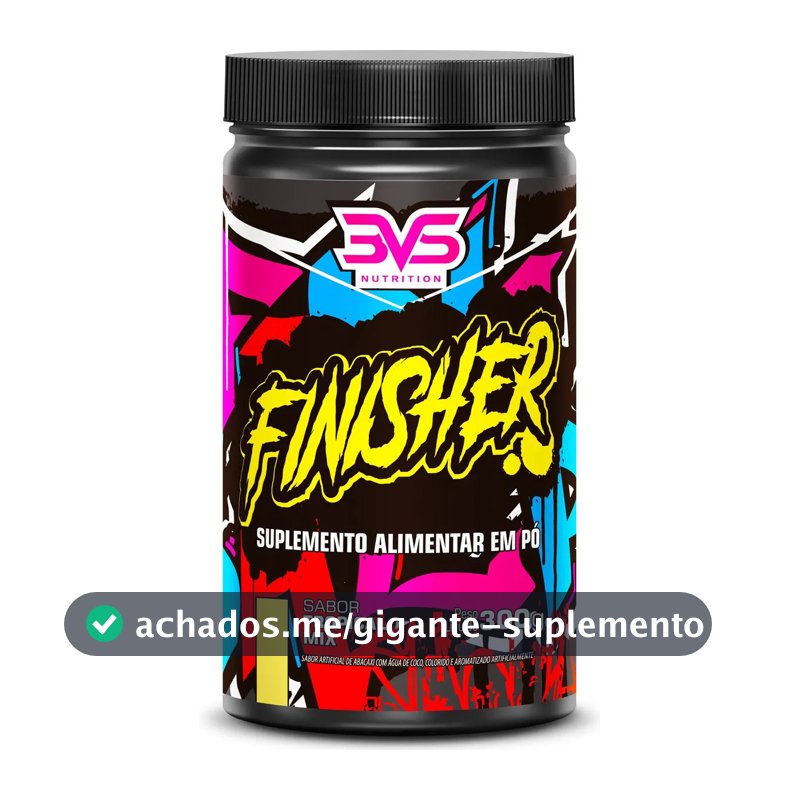 Pós Treino / Intra Treino Finisher 300g - Sabor: Tropical Mix - Fórmula Exclusiva Com 7 Ingredientes Que Auxiliam Na Recuperação Pós Treino Amino Energy