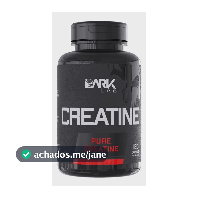 Creatina Dark Lab Premium em cápsula Sem sabor de 120 un